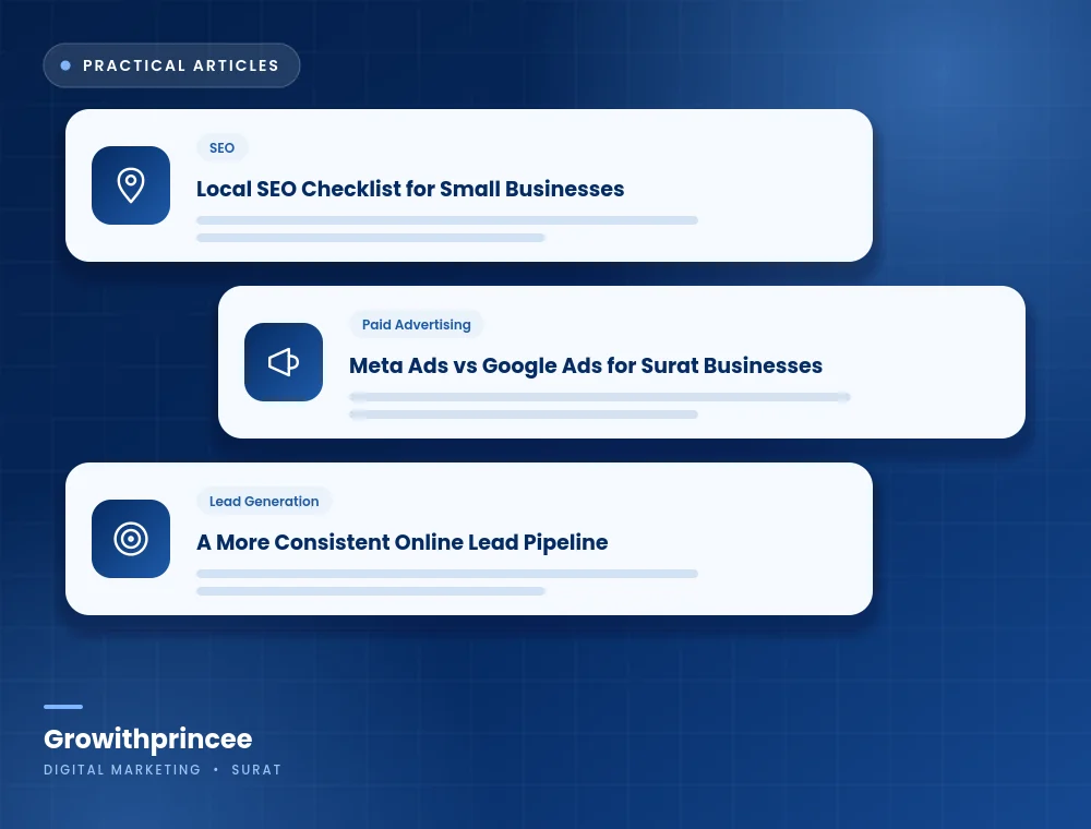 Digital marketing blog Surat by Growithprincee